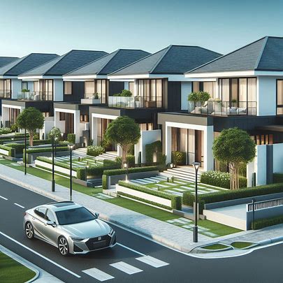 Rumah Dengan Taman yang Luas